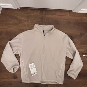 Lululemon oversized fit fleece half zip